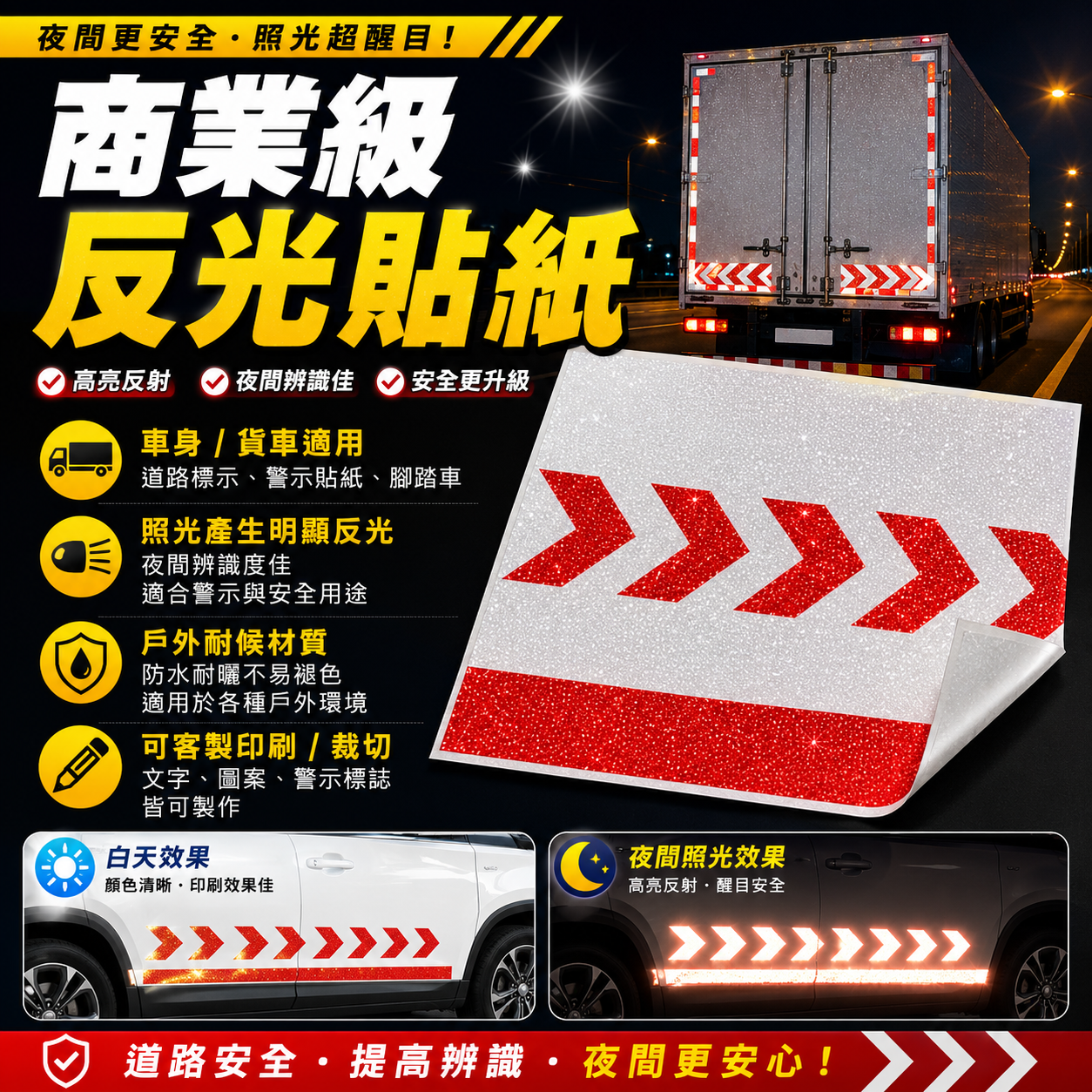 商業級反光貼紙
