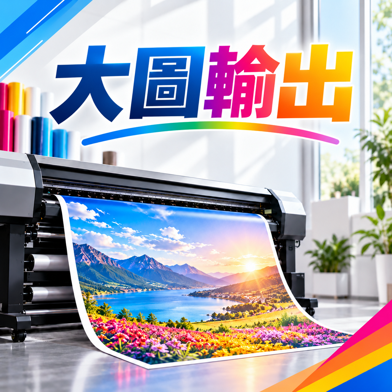 大圖輸出