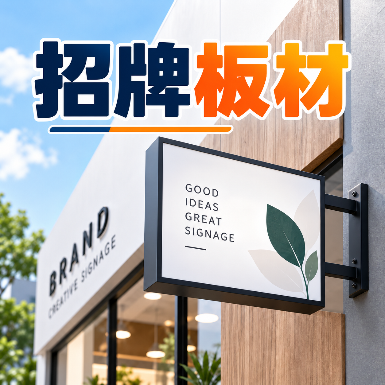 招牌板材
